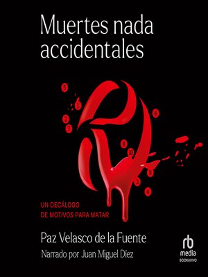 cover image of Muertes nada accidentales